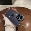 Luksusowe przezroczyste etui ochronne na aparat do iPhone'a 16 15 14 13 12 Pro Max Plus Krystalicznie czyste twarde plastikowe etui odporne na wstrząsy