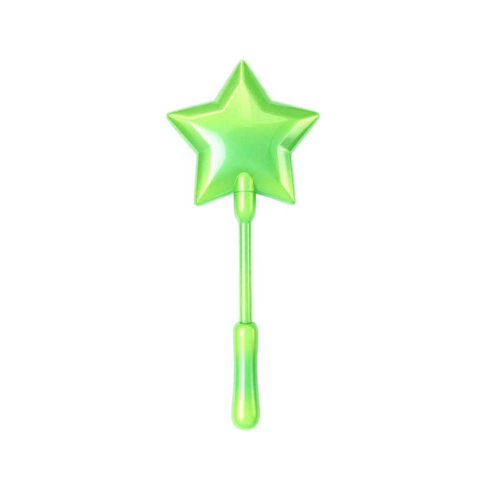 3D Star Shaped Magic Wand Contactless Payment Card Holder Toy with Extendable Handle for Kids and Adults Safe and Convenient Use