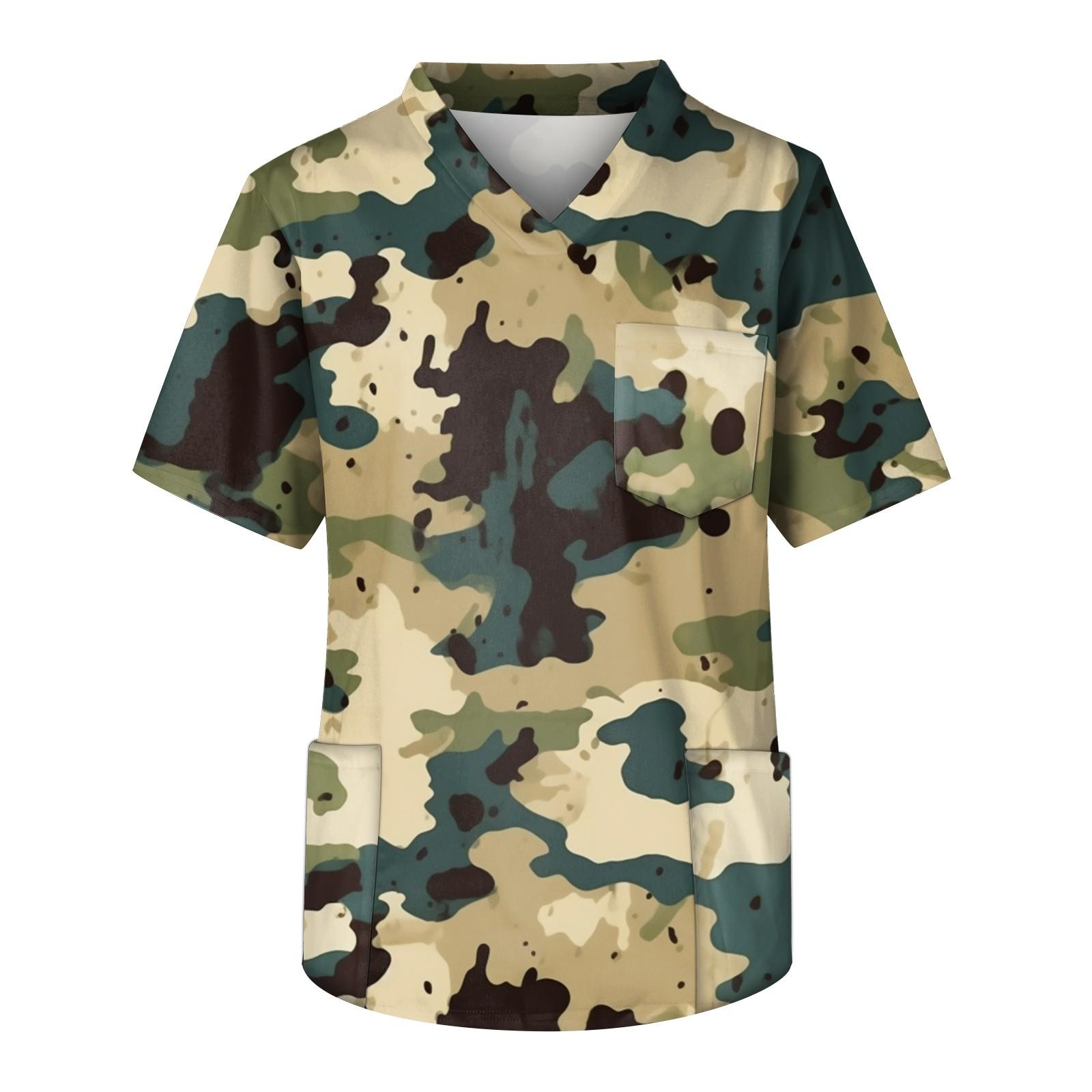 

Чоловіча нагрудна кишеня з принтом і V-подібним вирізом з короткими рукавами XXXL жовтий