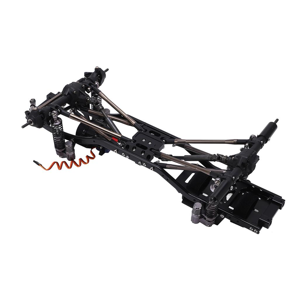 RC Frame 1Celsius10 Climbing Car 313mm Wheelbase Dual Speed High Low Gear Frame Set with Front Bumper
