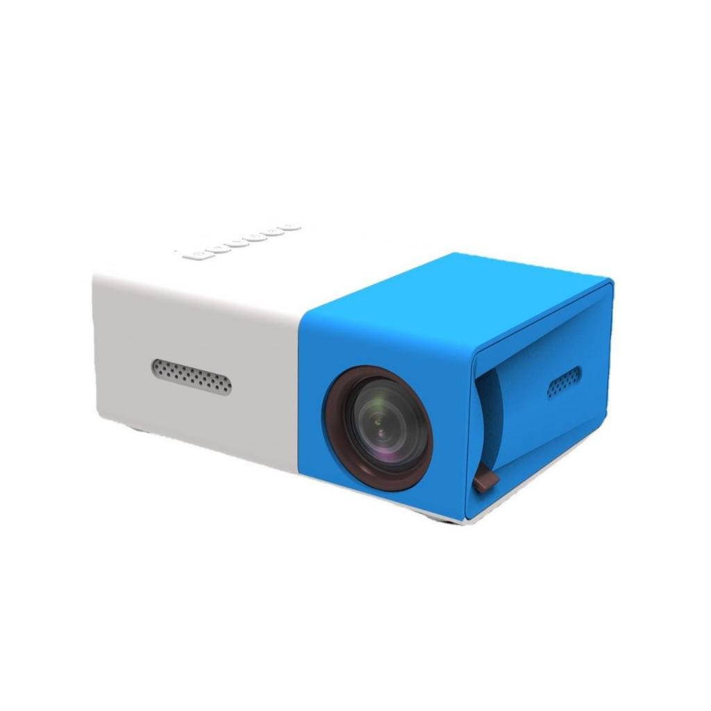 YG300: Children's Mobile Phone Projector with Wired & Wireless Screen Mirroring for Home Entertainment.
