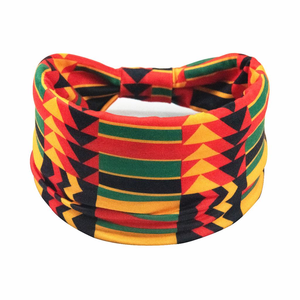 Bohemian Cashew Yoga Übung Stirnband Anti Schweiß und Feuchtigkeit Absorbieren Elastische Baumwolle Stirnband Knoten Stirnband