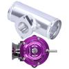 Aluminium Billet Turbo Blow Off Valve 2.5in Flens Pijp TypeRS Universeel SDDBOVGRSBL