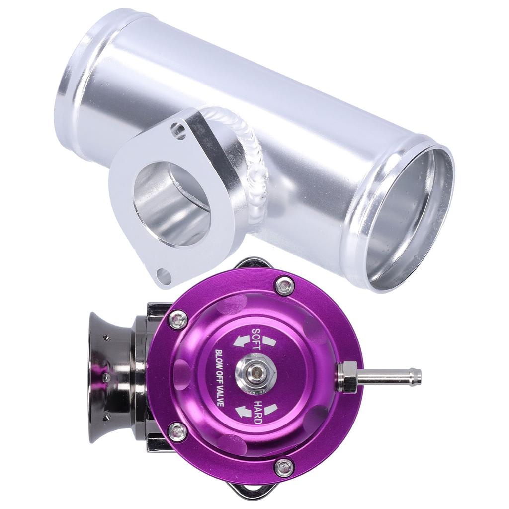 Aluminium Billet Turbo Blow Off Valve 2.5in Flens Pijp TypeRS Universeel SDDBOVGRSBL