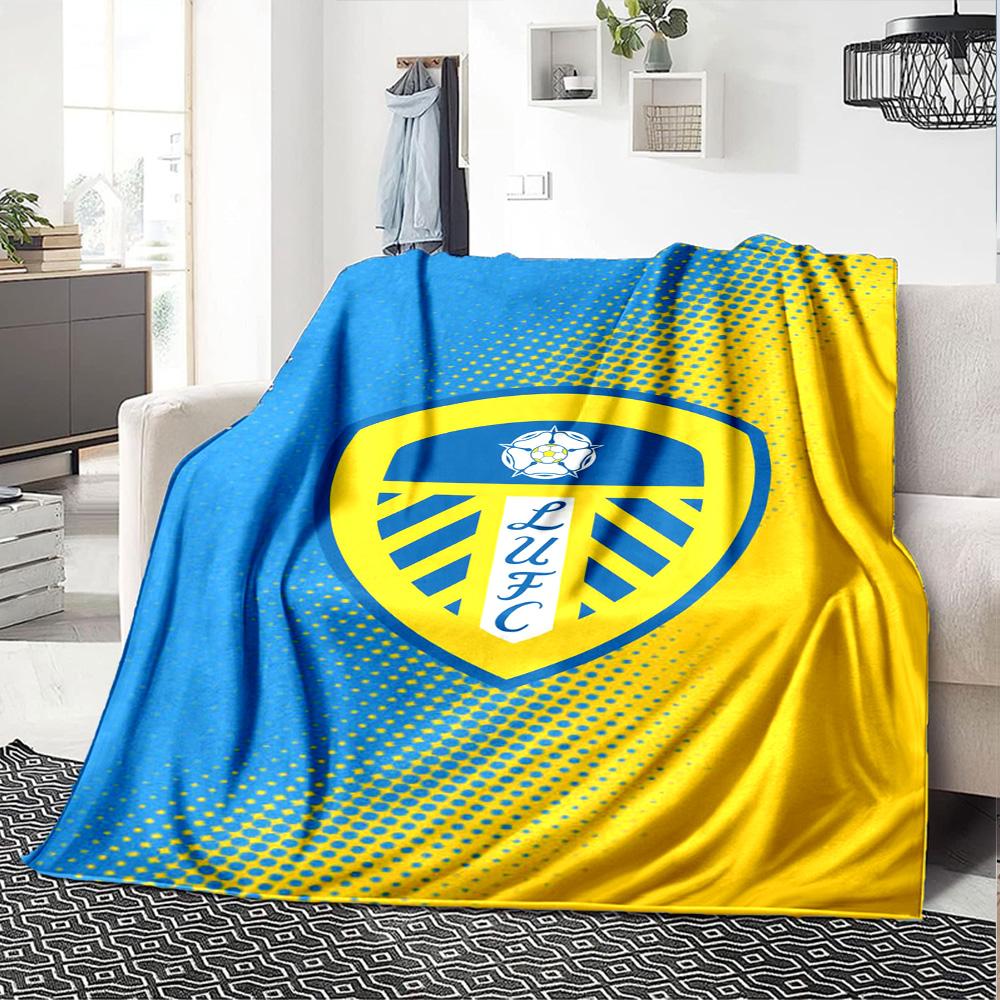 LUFC Print Flannel Blanket High Quality Warm Comfortable Cover for All Seasons Perfect for Gifts Home Decor
