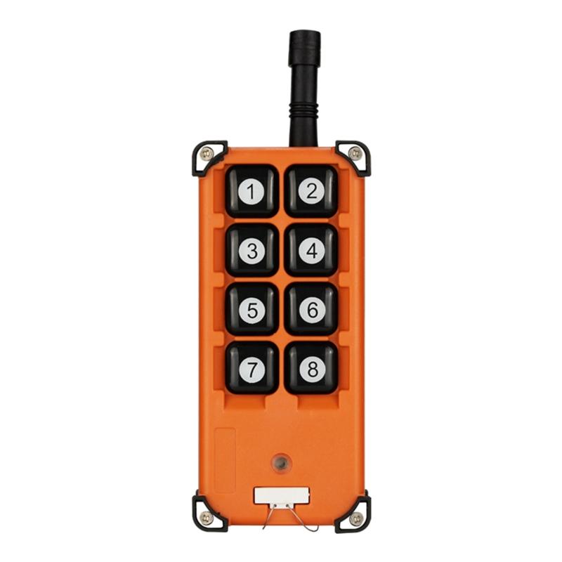 AC 220V-380V 8CH Channels 8CH RF Wireless Remote Control Switch Remote Control System Receiver Transmitter 315/433 MHz