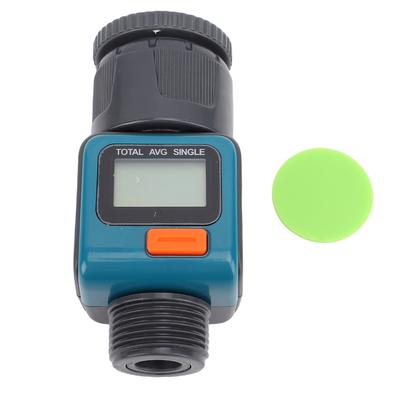 34in Wasserdurchflussmesser Digitalanzeige 4 Messmodi Gallonen Liter Umschaltung Kraftstoffdurchflussmesser