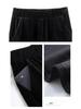 Pantaloni Larghi a Vita Alta Elasticizzata in Velluto Dorato da Donna - Taglie Forti Casual per Primavera/Autunno