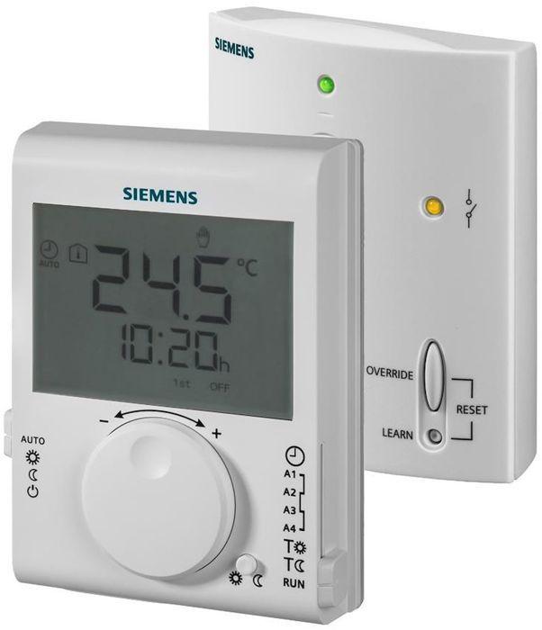 Thermostat d'ambiance SIEMENS RDJ100RF - Automatique, Confort, Économie d'énergie, Protection contre le gel