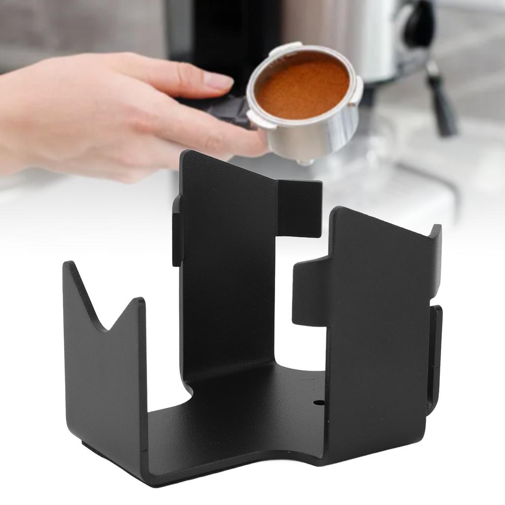Kaffee-Siebträgerhalter, professioneller stabiler Sockel, Aluminiumlegierung, Siebträgerständer für Zuhause, Apartment