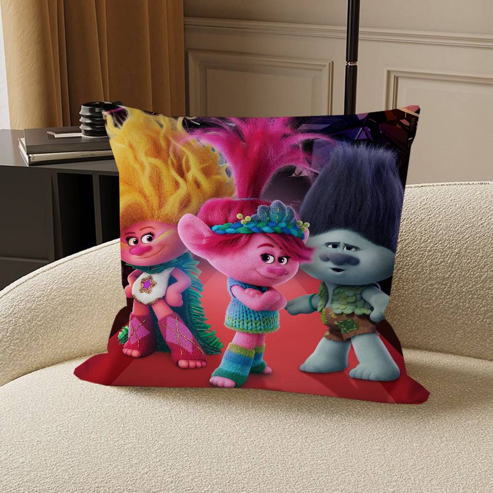 T-Trolls Cushion Cover Decorative Pillow Sofa Home Decor case pillow cases
