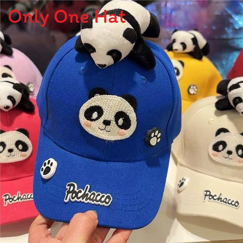 Panda Animal Child Baseball Cap With Sun Protection For Kids And Toddlers