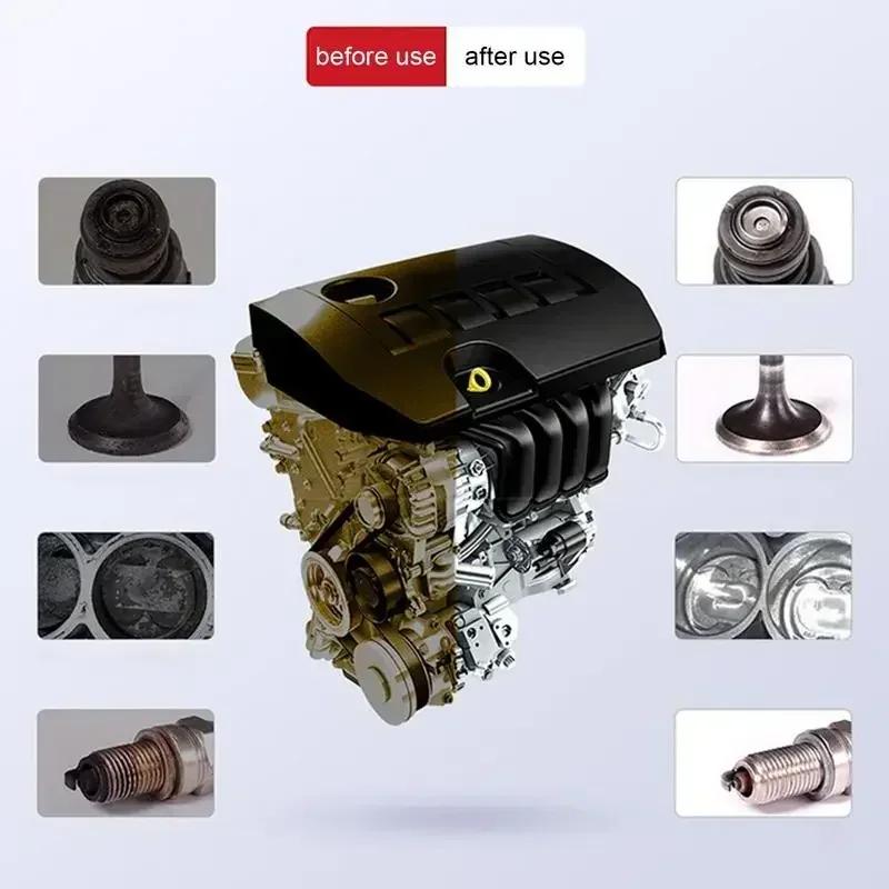 Car Fuel Gas Oil Additive Gasoline Injector Cleaner Remove Engine Carbon Deposit Increase Power In Oil Ethanol Fuel Saver 80ml