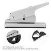 DIY Guitar Pick Punch Maker Cutter Tool With 2 Guitar Pick Strips (Grey)