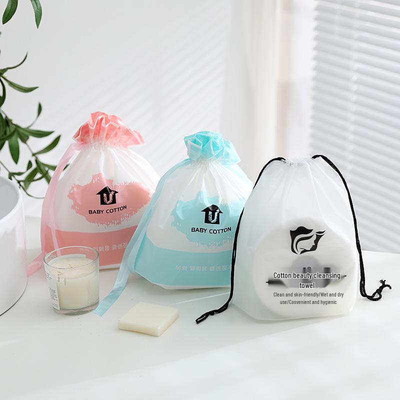 Wall-Mounted Family Pack: Extra Large Disposable Face Towels for Baby & Infant, Dry & Wet Use, Soft Cotton