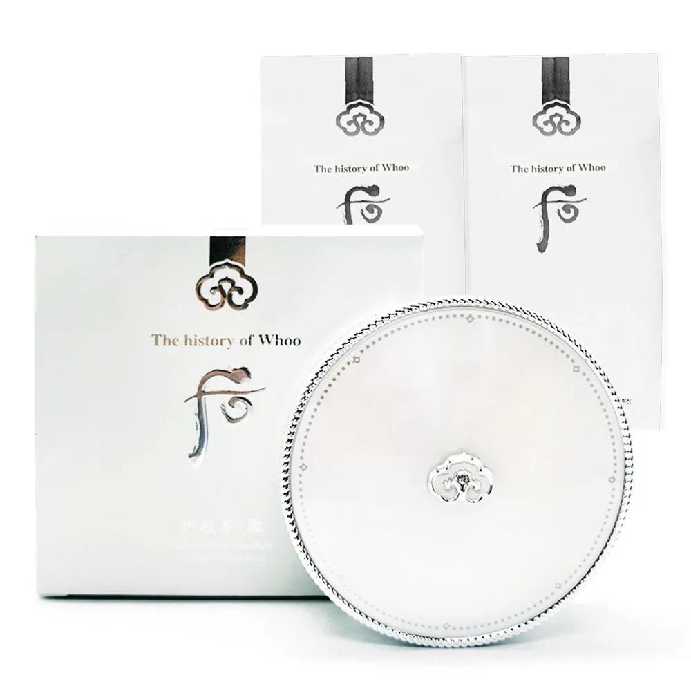

THE WHOO Gongjinhyang Seol Whitening Moisture Glow Cushion Main Product + Refill + Refill No. 21