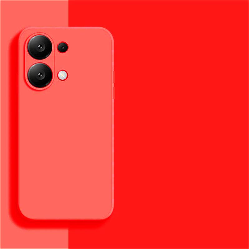 Stoßfeste Handyhülle aus flüssigem Silikonkautschuk für Xiaomi Redmi Note 13 12 Pro 13ProPlus 12S K70E 13C Poco X6 Pro 5G 4G Soft Cover
