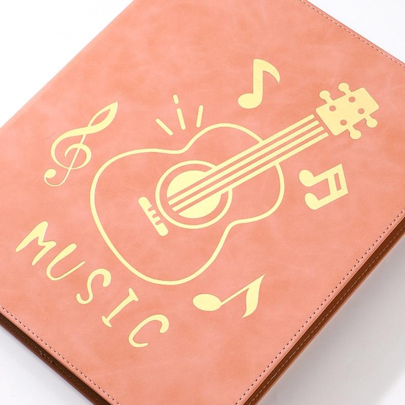 Paper Document Storage Folder Music Sheet File Holder Home School Office Supplies Piano Score Folder A4 Size 40 Pockets