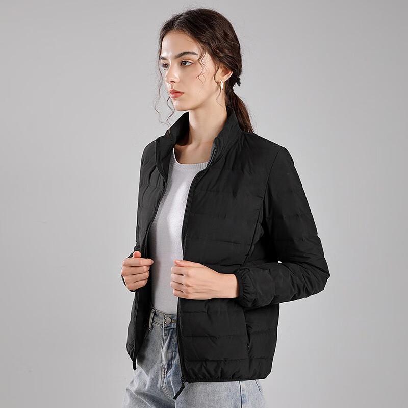 G·TENNA NB-82002 Women's Stand Collar Lightweight Down Jacket