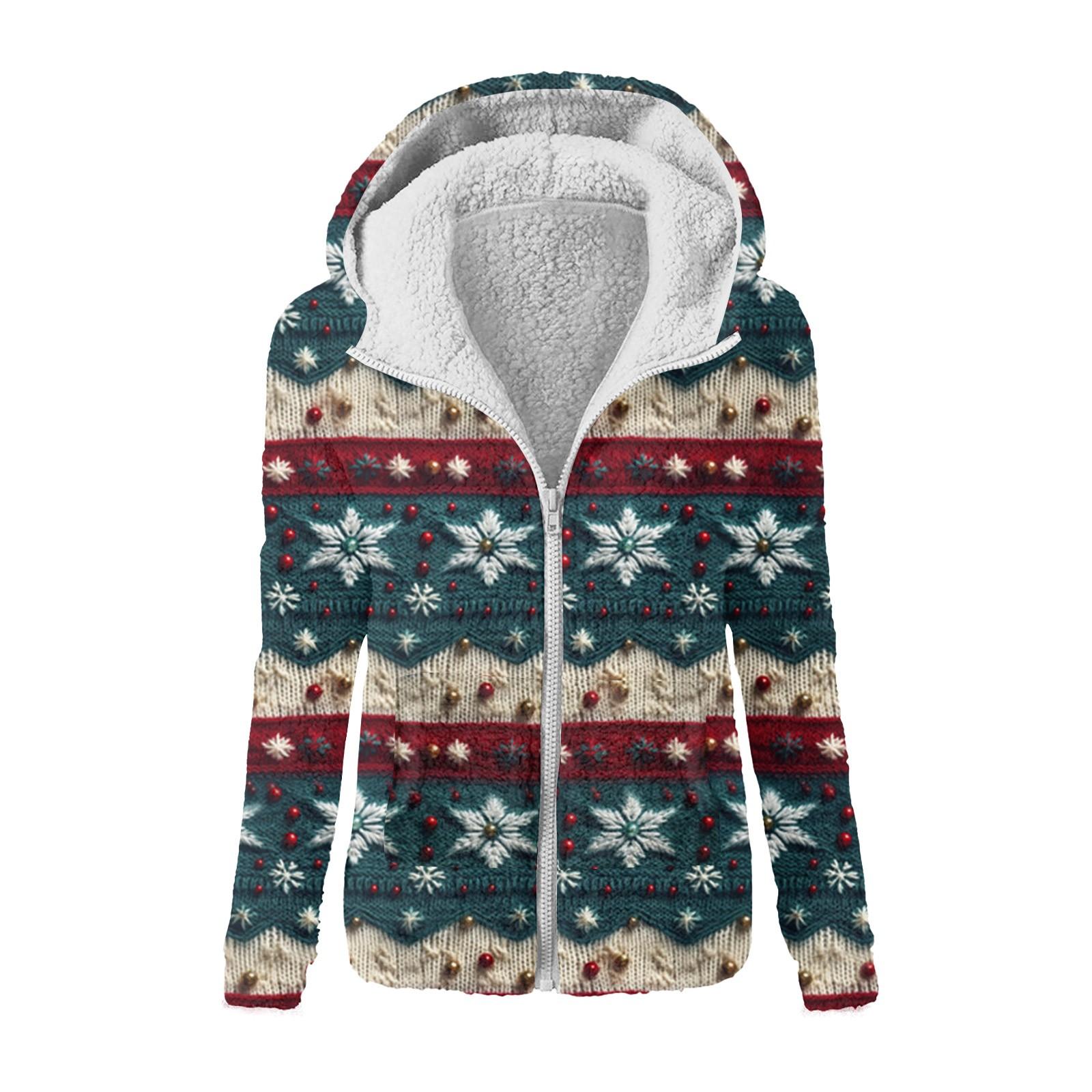 

Женская модная толстовка с принтом, свободная плюшевая куртка с капюшоном на молнии M фиолетовый