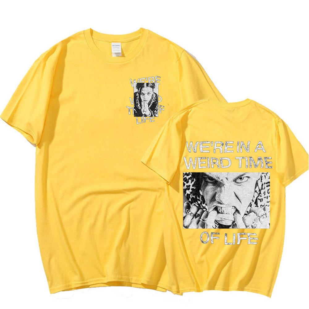 Yungblud Print T Shirt Men's Women's Oversize O-Neck Short Sleeve Clothes Hip Hop T-shirt Graphic Unisex T-shirts Streetwear