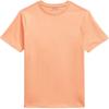 Polo T-Shirt Embroidered Pony Logo Pattern Solid Color Cotton Knit Crew Neck Short Sleeve Pullover Kids Tops Orange 323832904-508