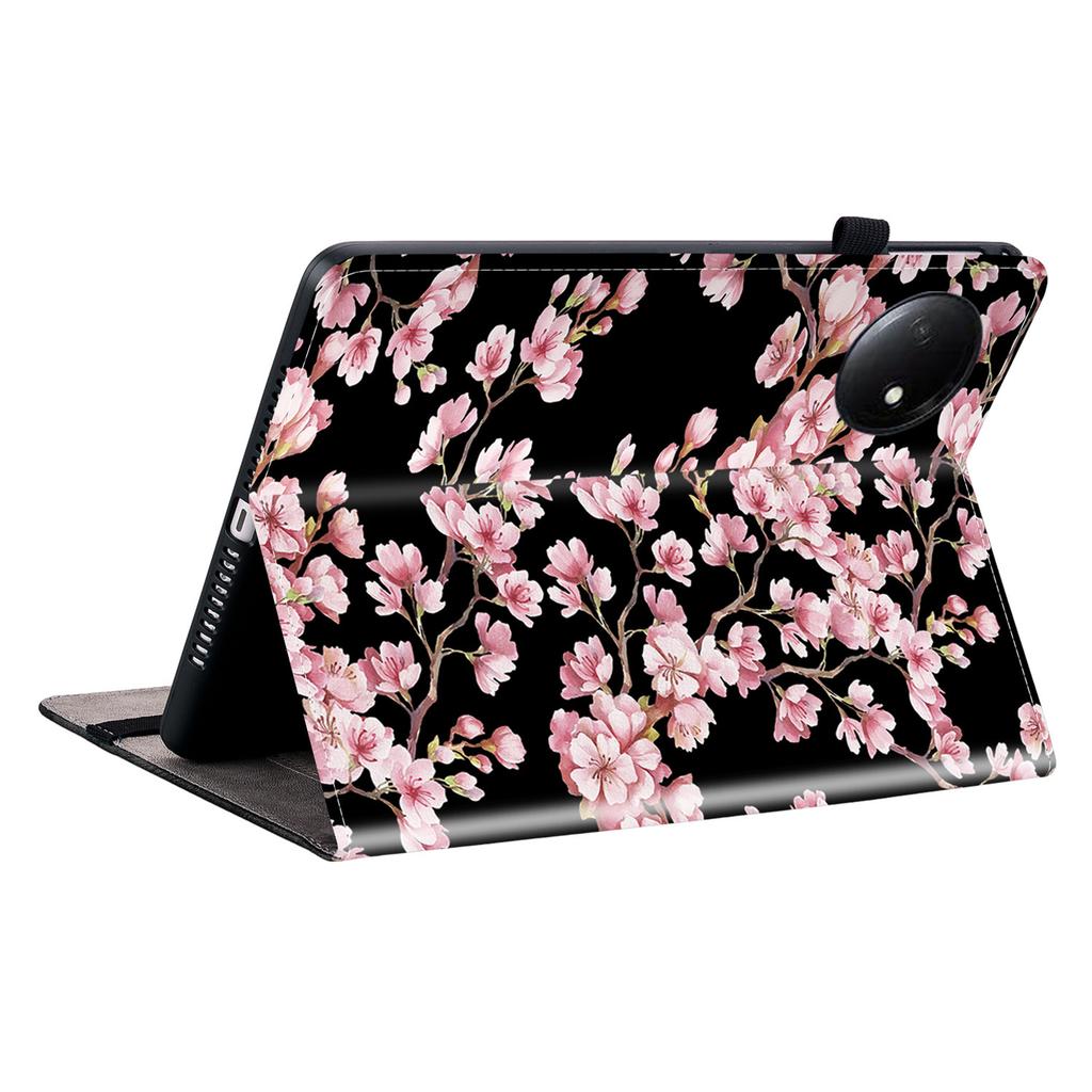 For Xiaomi Redmi Pad SE 4G 8.7 Inch Leather Case Pattern Printed Stand Tablet Cover with Card Slots