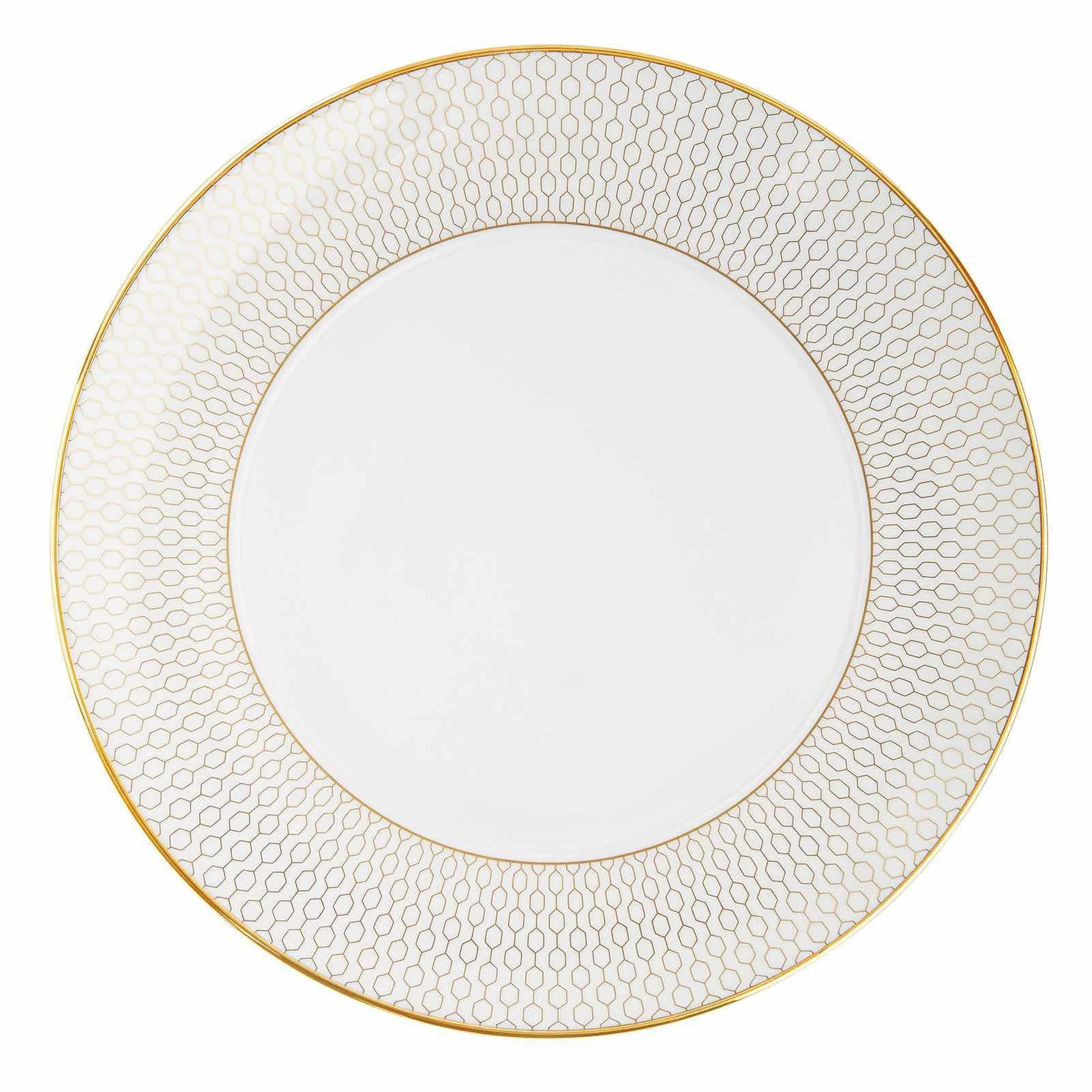 

[Officially Imported] Wedgwood Geo Gold Plate, Approx. 20cm, Wedding Gift, 40007540