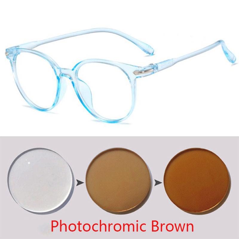 Fashion Transparent Eyeglasses Optical Frames For Women Cat Eye Eyeglasses Eyewear Men Oculos 0 -0.5 -1.0 -1.5 -2.0 To -6.0
