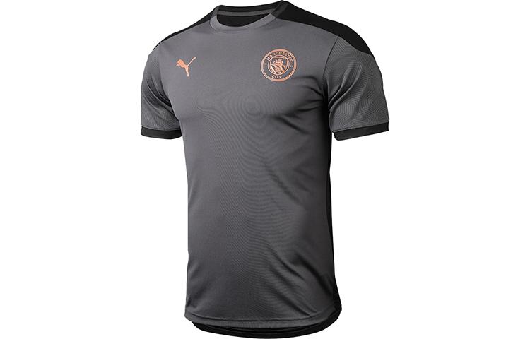 PUMA MCFC Soccer Jerseys Men s Gray Moderate Straight Fit 757878-13 M