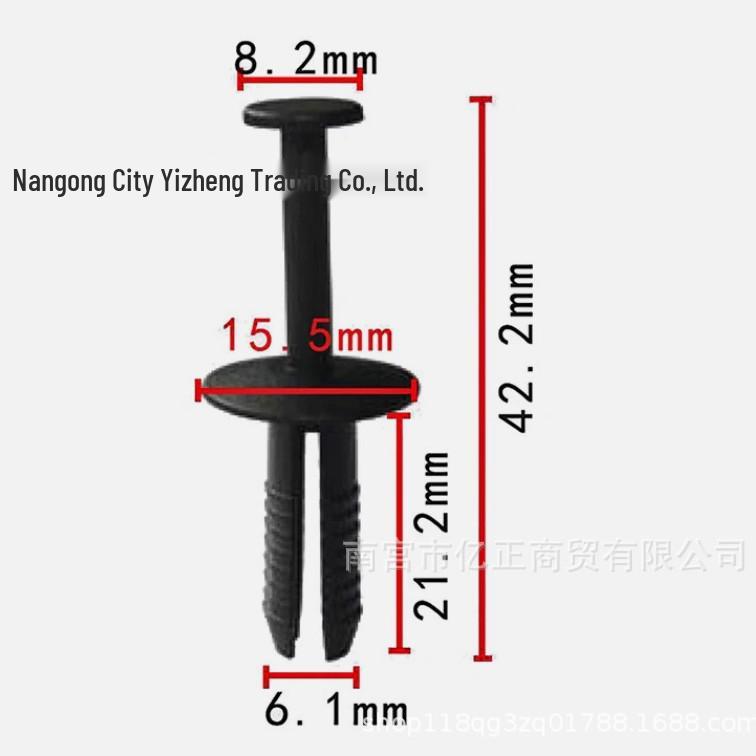 Совместимый зажим-заклепка для бампера Mercedes и крышки двигателя, решетки, багажника BMW 3/5 серии E46E60