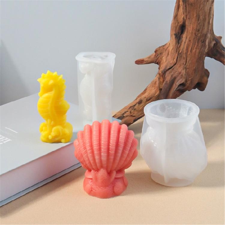 Marine Theme Silicone Conch Mold Large Resin Casting Mould for Candle Vessels Trinket Holders and Clay Crafting