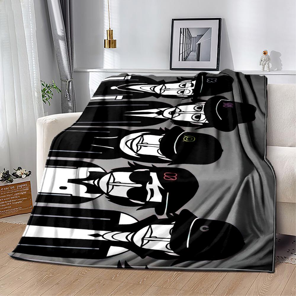 Incredibox Blanket Comfortable Perfect for Picnics Livingroom Office Four Seasons Multipurpose Digital Print Birthday Christmas Gift Blanket