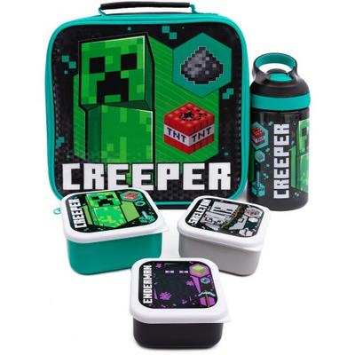 Creeper Lunch Bag And Bottle (Pack Of 5)