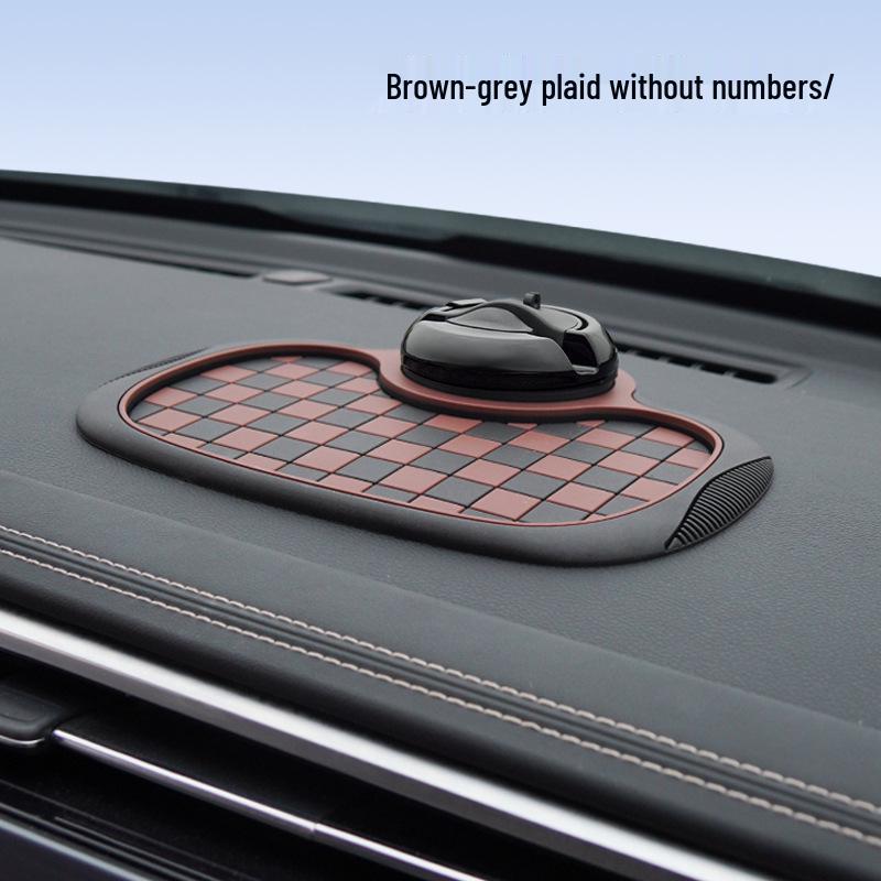 Multifunctional Anti-slip Pad & Mobile Holder with Parking Number Plate