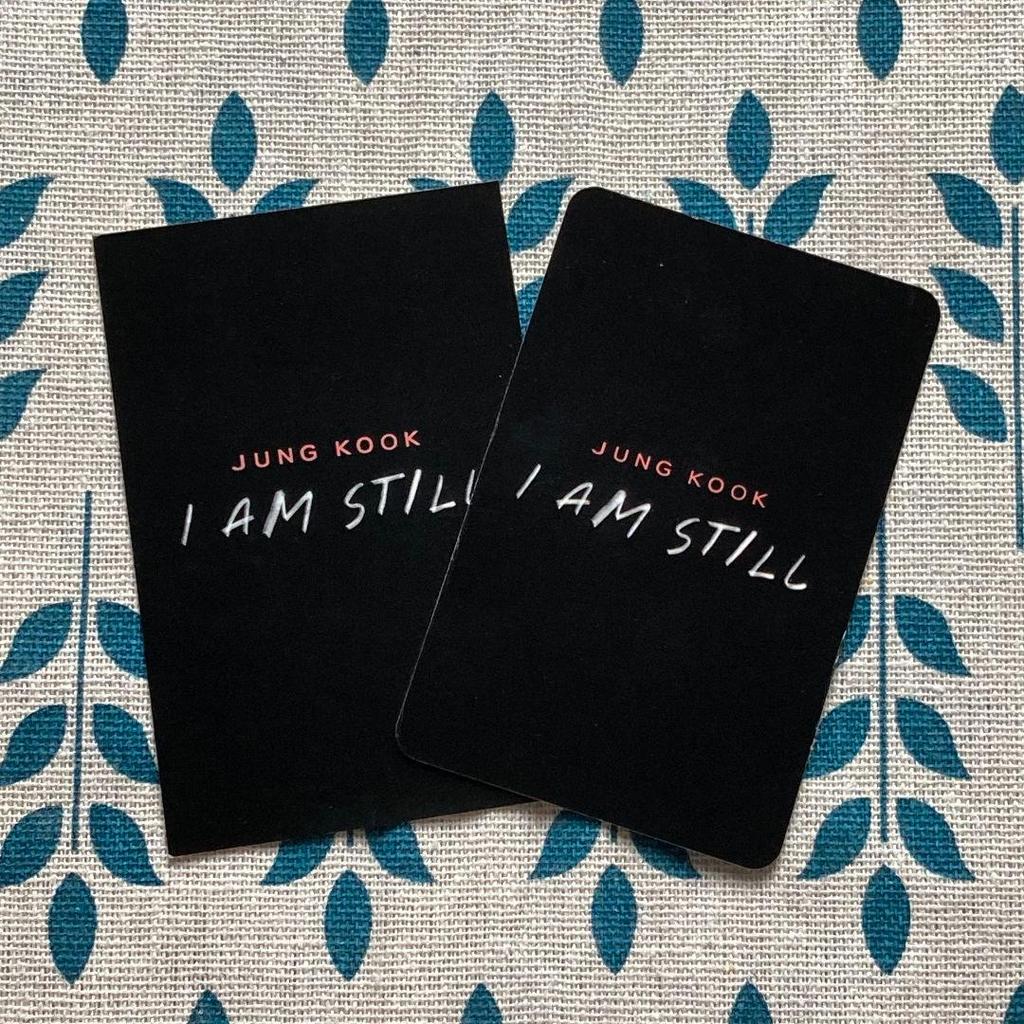 [USED] BTS I AM STILL CGV 2nd Week Admission Bonus Jungkook Trading Card