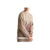 Jordan Essentials Loopback Fleece Crew Sweatshirt With Alphabet Character Pattern Men Tops Khaki HF4544-247