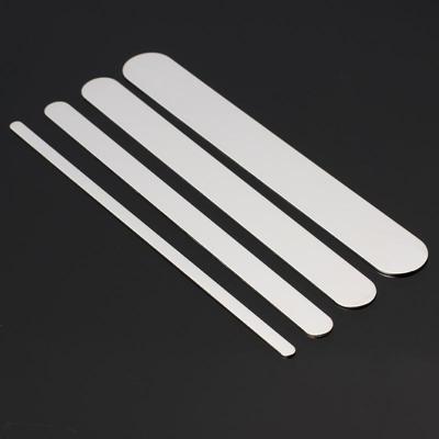 Gerader Armbandkern aus Edelstahl 304, 1 Stück, Lederarmbandkern, mehrere Größen, handgefertigt, DIY, pflanzlich gegerbtes Lederarmband, Formkern