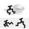 Universal Misting Nozzle 360°Rotatable Fogger Sprayer Reptile Terrarium Rainforest Vivarium Humidity Irrigation System Nozzle