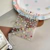 Kawaii Embossed Cartoon Buttons Diy Nail Art Stickers For Scrapbook Journal Material Decor Decals