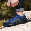 Unisex Low-Cut Hiking Shoes With Cushioned Sole Rubber Outsole Anti-Slip Outdoor Walking Trail Sneakers