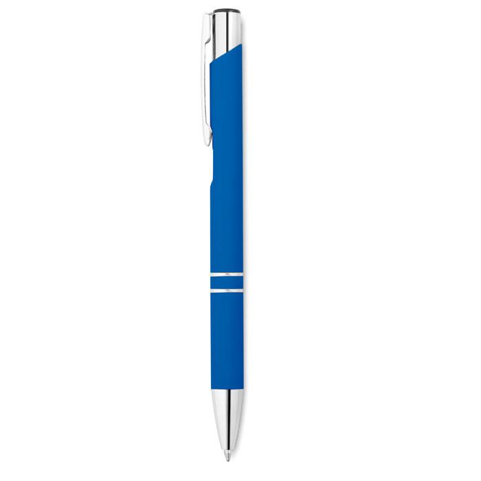 Pen with rubber finish