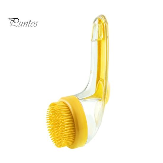 

Щетка для ванны для домашних животных с мылом, контейнер для шампуня, мягкая насадка, омертвевшая кожа, удаление рыхлой шерсти, щетка для купания, массажа, ухода за собаками и кошками 2 жёлтый