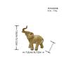 New Creative Resin Crafts Graffiti Colorful Elephant Ornaments Home Decor Living Room Foyer Desktop Ornaments Decorative Gifts