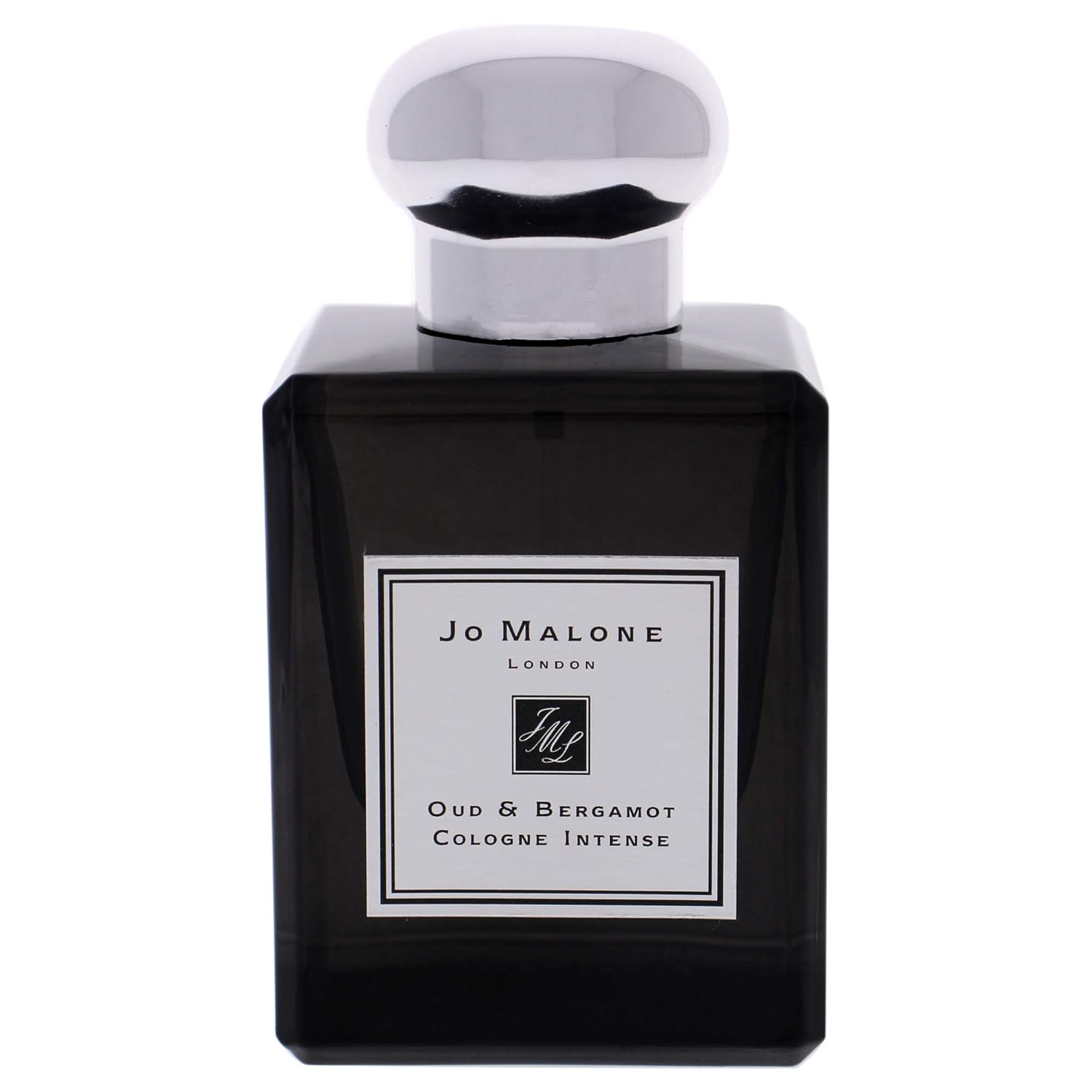 Jo Malone Oud & Bergamot Cologne Intense for Women Eau De Cologne Spray 1.7 Ounces, Black 50ml
