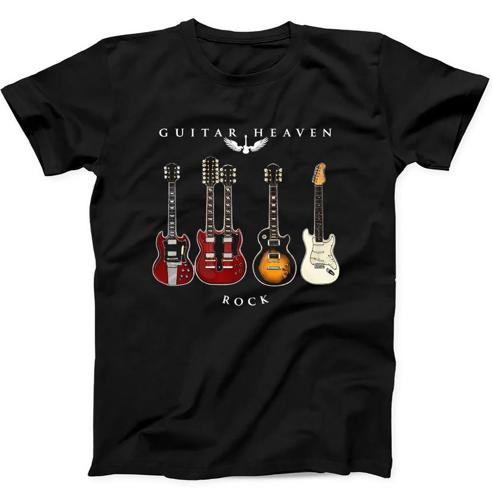 Guitar Heaven Rock Music Funny Gift T Shirt Sweatshirt Hoodie 585 S