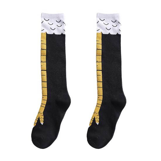 Calzini Divertenti Con Gambe Di Pollo 3D, Cotone, Alti Al Ginocchio, Unisex, Per Cosplay E Sport, Colorati