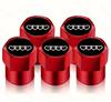 Universal Heart‑Shaped Mini Tire Valve Stem Caps Multi‑Logo Car Wheel Modification Accessories