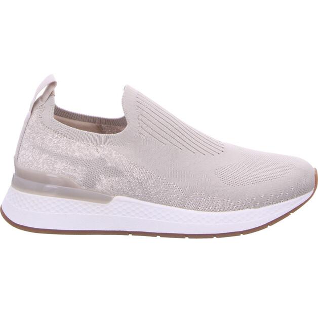 Женские слипоны Tamaris Sneaker бежевые 25020000