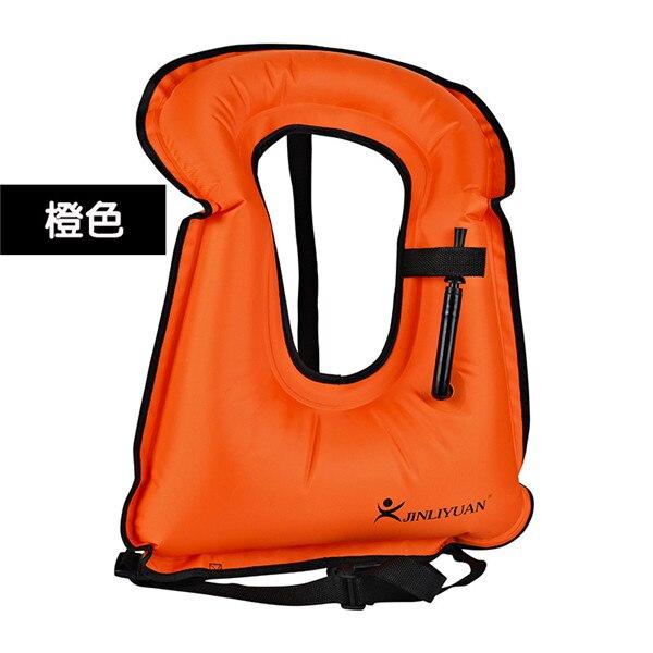 

Плавучий жилет для дорослих, куртки-засоби плавучості, портативний надувний для снорклінгу, плавання, снорклінгу, каякінгу, веслування на човні